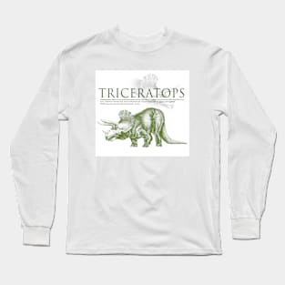 Triceratops Long Sleeve T-Shirt